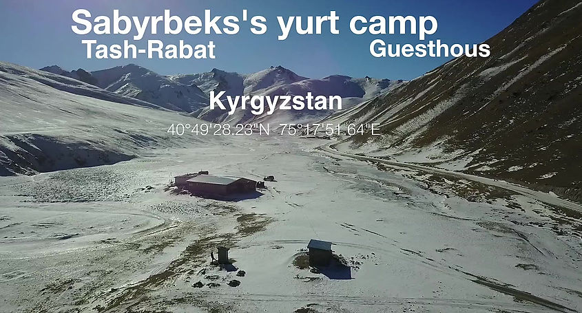 Sabyrbek's yurt camp